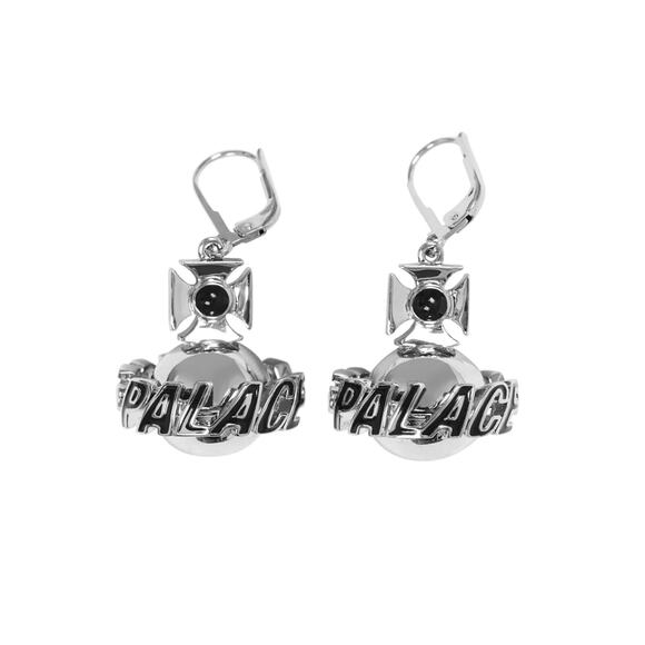 Palace x Vivienne Westwood Orb earrings Silver